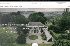 Revamped e-commerce for Thienpont Wine